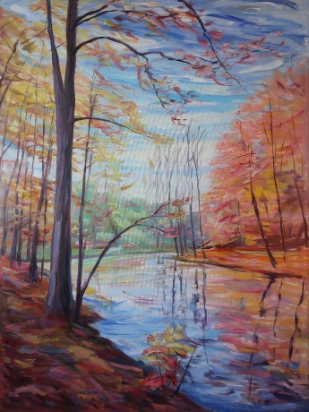  Autumn colors (160x120 cm)