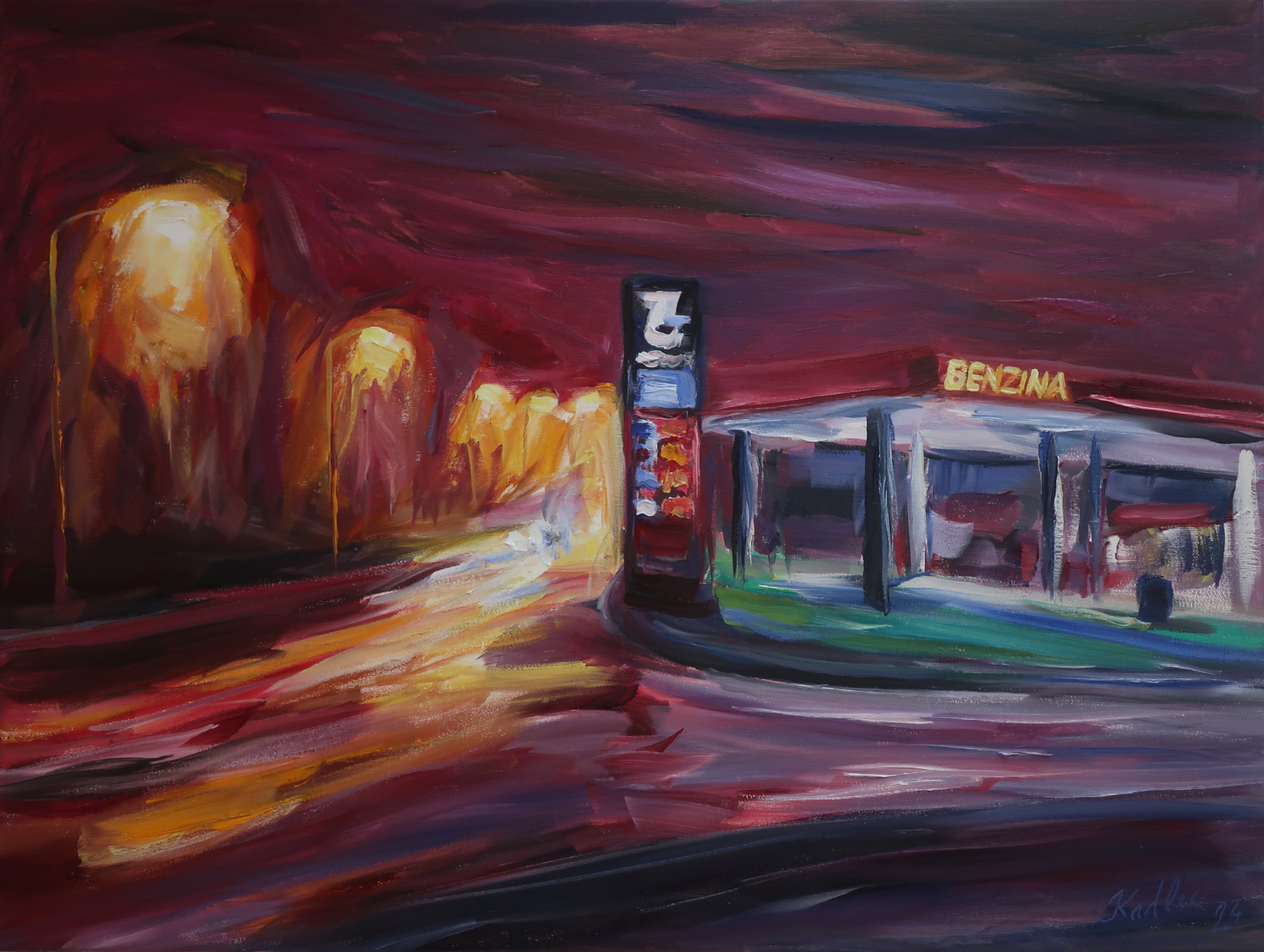 Benzina (60x80 cm)