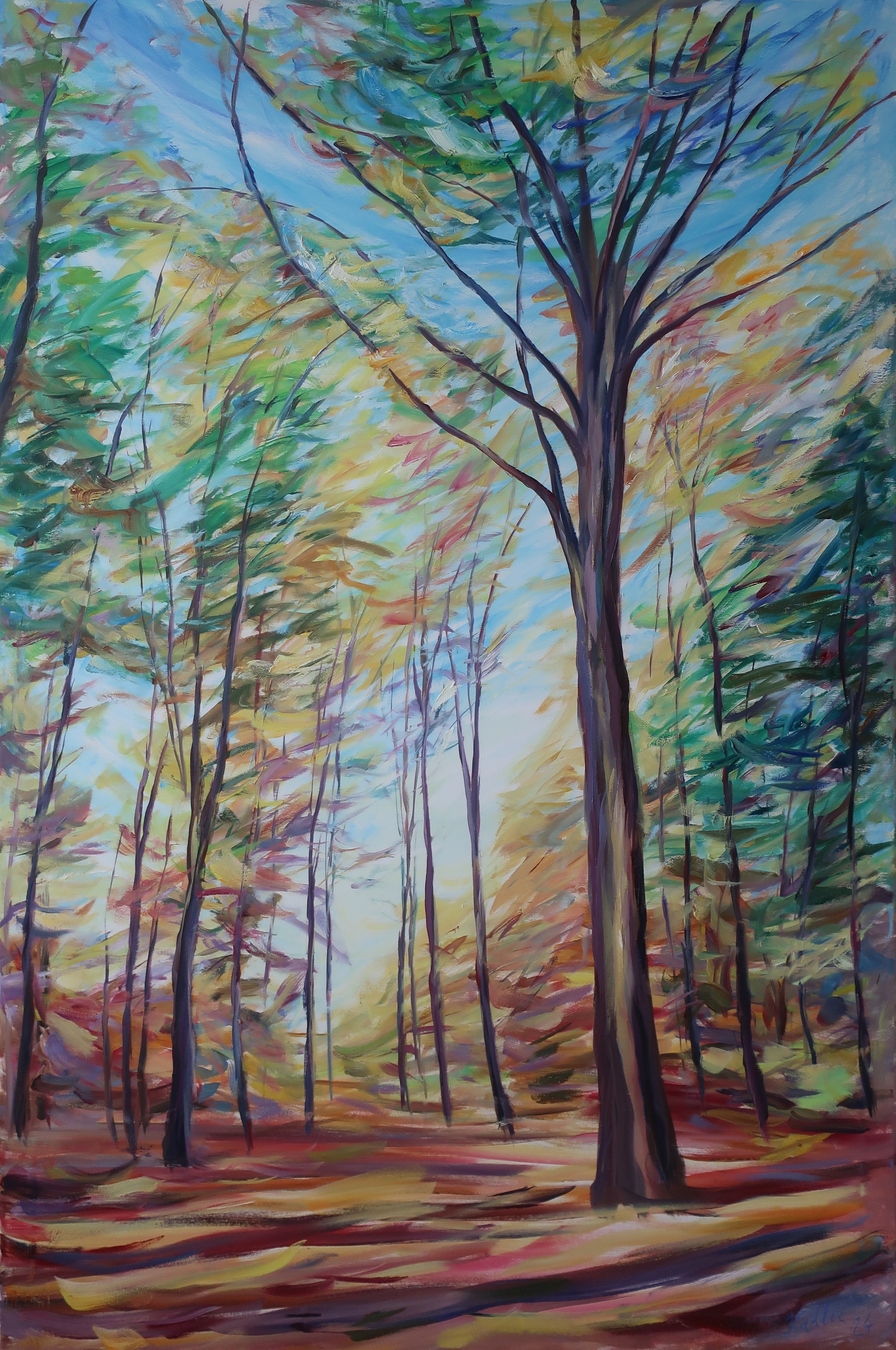 Autumn is coming (150x100 cm)