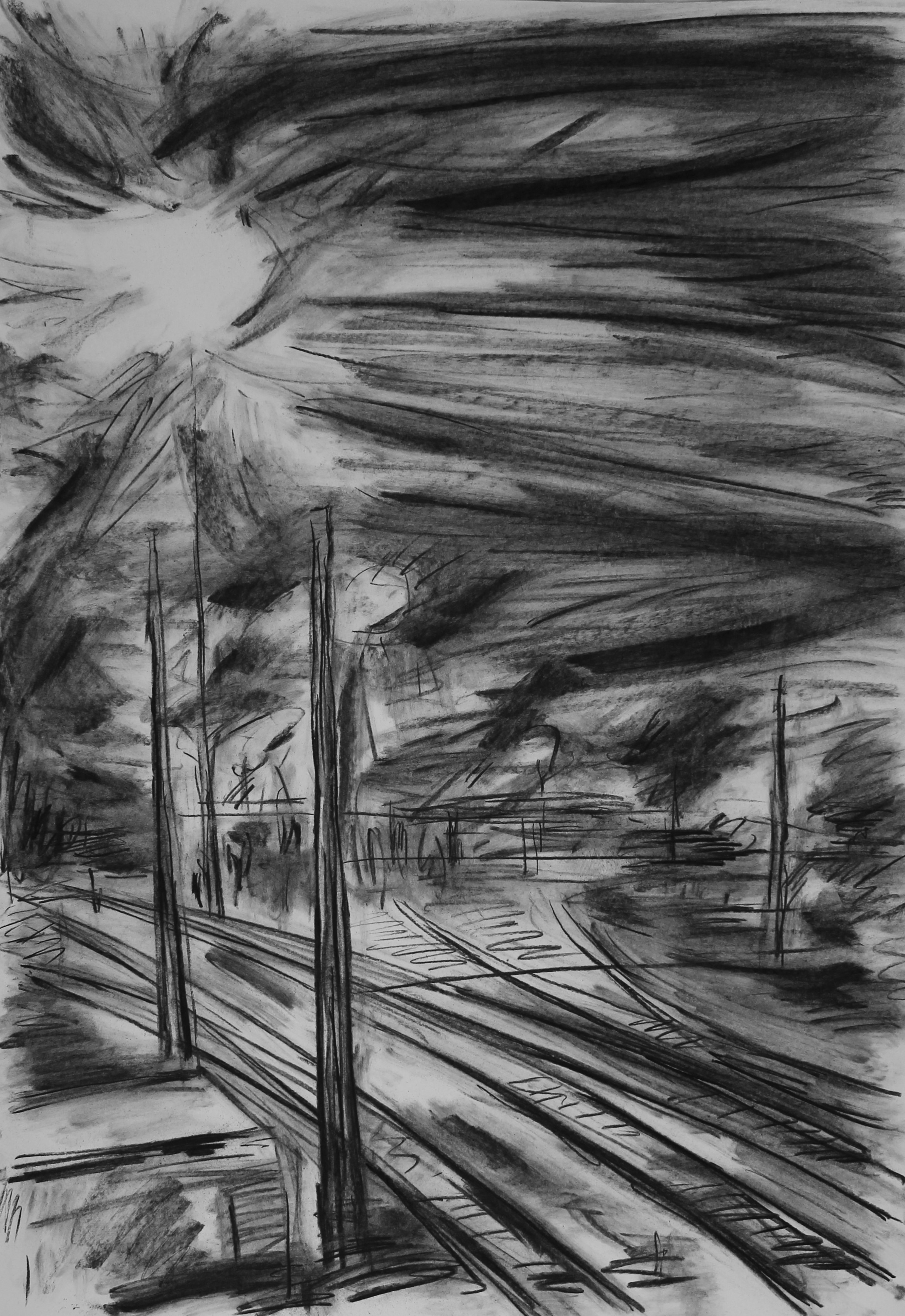 Railway (84x59 cm)